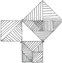Pytagoras med tangrammet